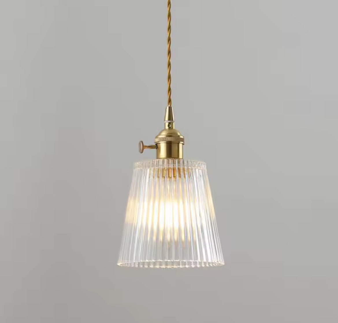 Eva Glass Pendant Light - Bell