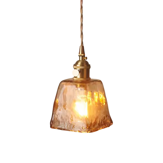 Chelsea Stained Glass Pendant Light - Bell