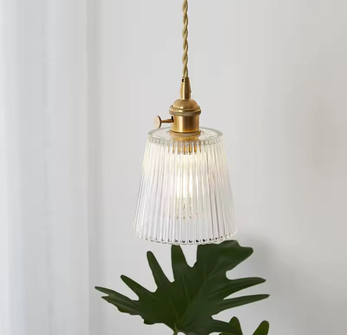 Eva Glass Pendant Light - Bell