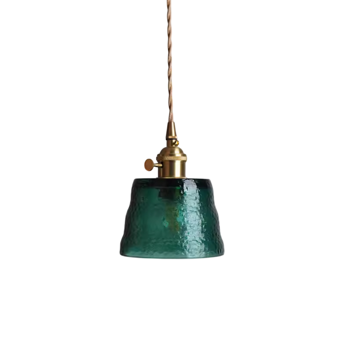 Josie Stained Glass Pendant Light - Blue
