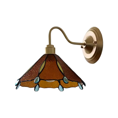 Thea Stained Glass Wall Light - Tea
