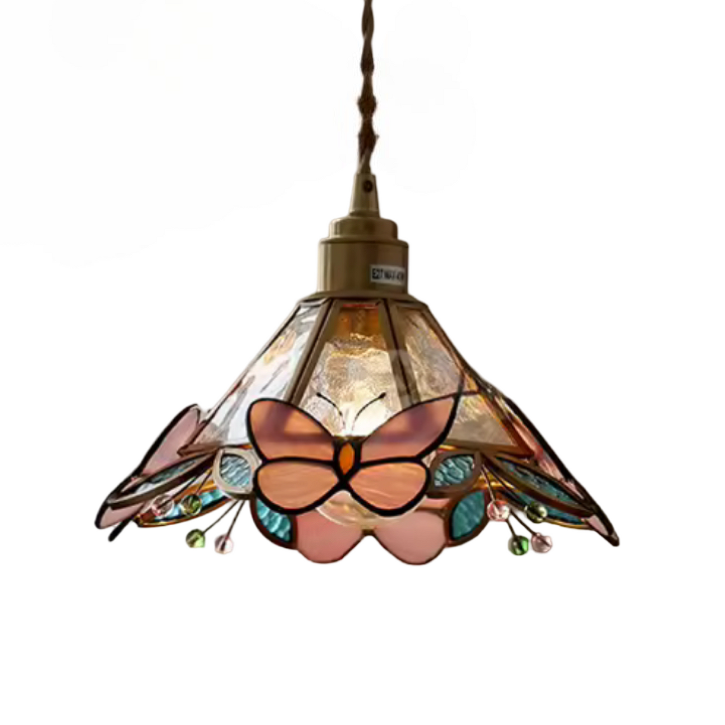 Eleanor Stained Glass Pendant Light