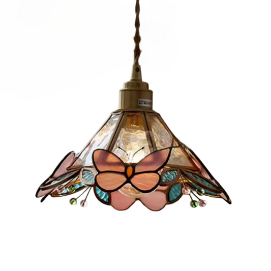 Eleanor Stained Glass Pendant Light